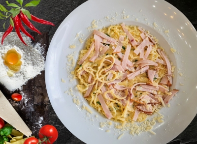 Spaghetti Carabonara Pasta DAY
