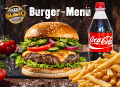 Chilicheese-Beef-Burger Menü